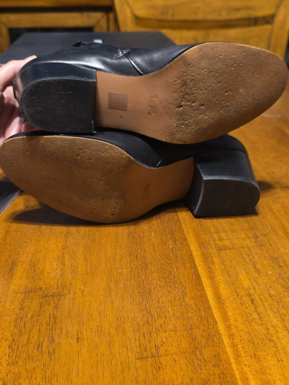 Coach Patricia leather ankle boots With Box And Book Style No. 34A00235-BBK - Picture 13 of 16